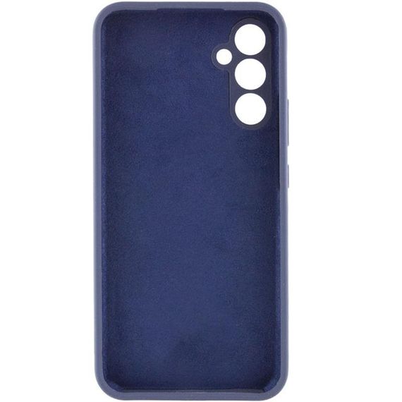 Чехол TPU GETMAN Liquid Silk Full Camera для Samsung Galaxy S26+ Синий / Midnight Blue | Зображення 2