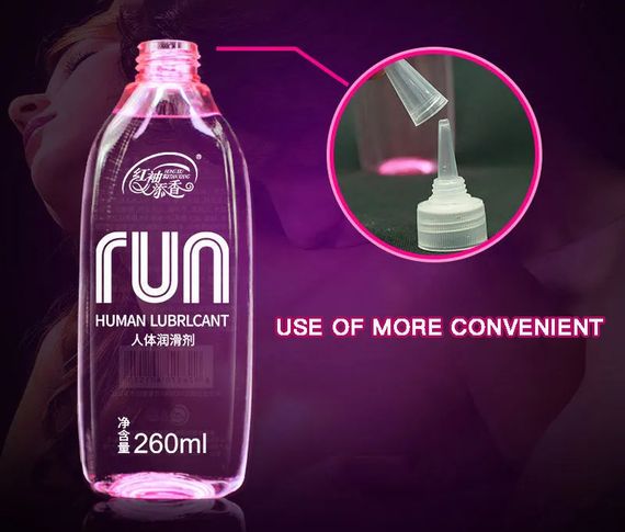 Інтимне мастило (лубрикант) RUN 260 ml | Зображення 4