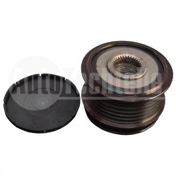 Шкив генератора Mercedes Benz (OM601/602) Sprinter W901-905 95-06/ W140 91-98/ W202 93-01/ W210 95-02, AutoTechteile, 100 1502,
