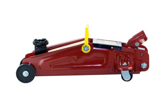 Домкрат гидравлический подкатной 2т (выс подъема 135-330мм) СИЛА | Зображення 1