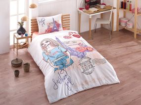 Комплект постільної білизни  Kristal Young 160×220 см Fashion