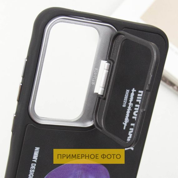 TPU+PC чехол Friends для Xiaomi Redmi 14C / Poco C75 Black Cat | Зображення 5