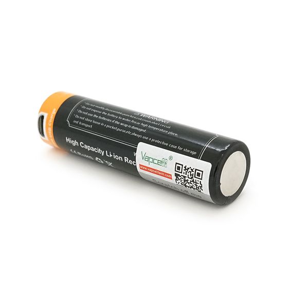 Акумулятор 18650 Li-Ion Vapcell P1835A, 3500mAh, 10A, 3.6V (2.5-4.2V), Micro USB | Зображення 4