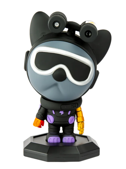 Нічник проектор зіркове небо CASTLELADY собака сіра космонавт ROBOT DOG | Зображення 1