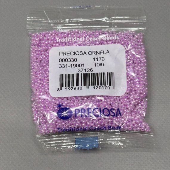 Бісер чеський Preciosa 10/0, колір 37126 - 50 г | Зображення 1