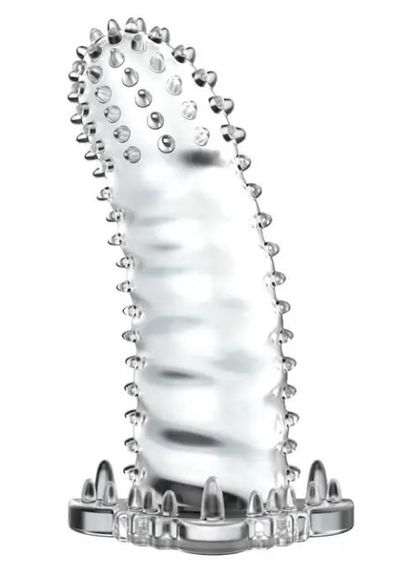 Насадка на член Brave Man рельєфна без вибрации sexstyle | Зображення 3