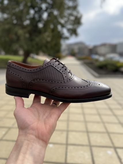 Чоловічі шкіряні оксфорди 42 розмір