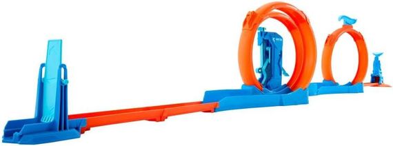 Трек Hot Wheels Track creator Triple Loop Speed Kit Потрійна петля | Зображення 3