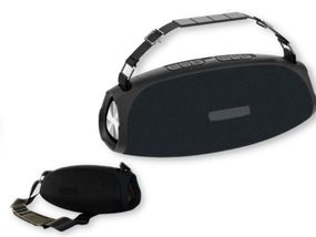 Портативна колонка XPRO H43 10Вт USB, AUX, FM, Bluetooth чорна (H43)
