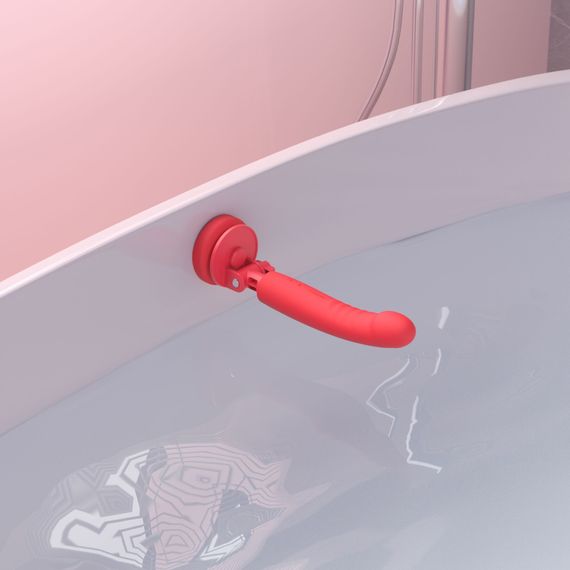 Смарт-міні секс-машина Lovense Mission 2 Vibrating suction cup dildo, 6500 вібрацій/хв, Touch Sense | Зображення 6