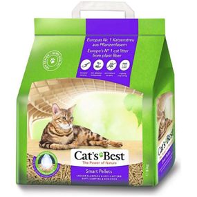 Наповнювач туалету для котів Cat‘s Best ‎Smart Pellets 10 л / 5 кг деревний (4002973000885)