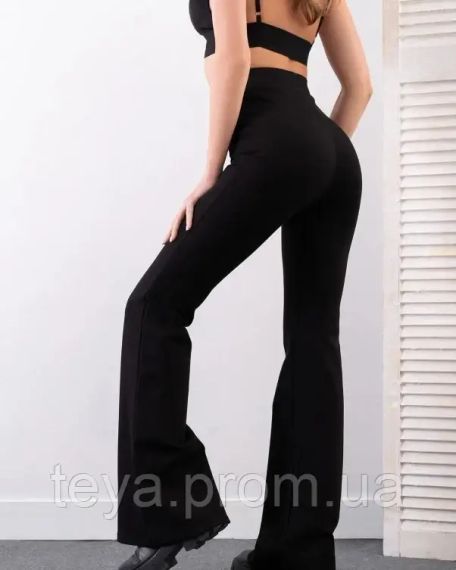 Брюки цвет черный размеры XL, L, M, S FI_009047 | Зображення 1