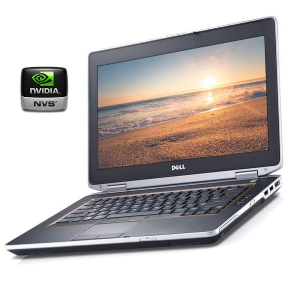 Ноутбук Dell Latitude E6420 / 14" (1600x900) TN / Intel Core i5-2520M (2 (4) ядра по 2.5 - 3.2 GHz) / 8 GB DDR3 / 250 GB HDD / nVidia NVS 4200M, 512 MB DDR3, 64-bit / DVD-ROM / Win 10 Pro б/у