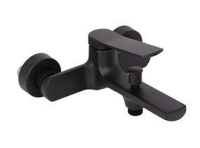 Змішувач для ванни Qtap Slavonice QTSLA259BLM45918 Black Matt