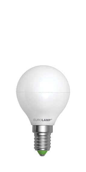 EUROLAMP LED Лампа ЕКО G45 5W(500Lm) E14 4000K (матова) | Зображення 2