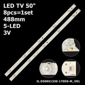LED підсвітка TV 50" JL.D50051330-170DS-M_V01 170AS K50DLM8FS 50TR7U 50S7 8шт.
