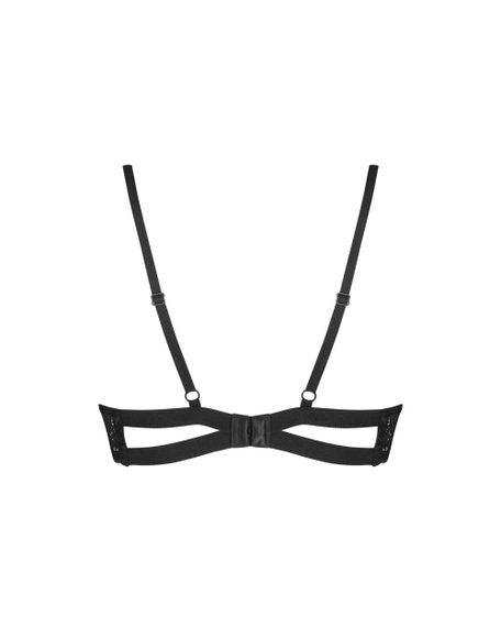 Бюстгальтер з м'якою чашкою Obsessive Nutris Чорний M/L | Зображення 8