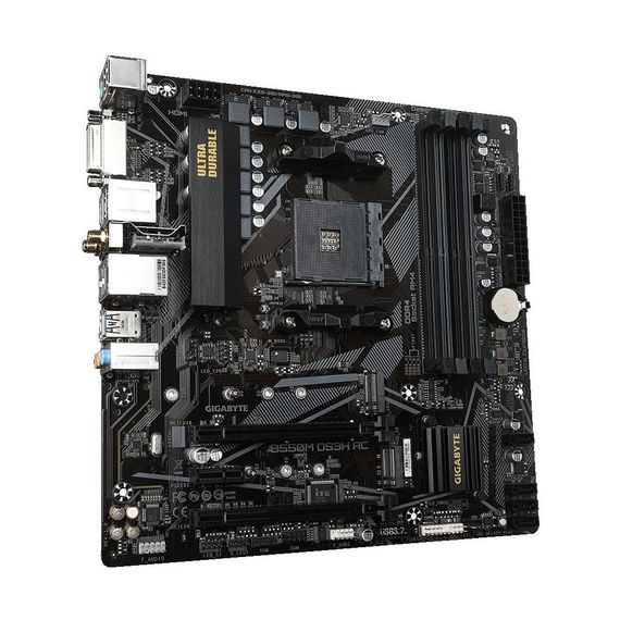 Материнська плата GIGABYTE B550M DS3H AC | Зображення 1