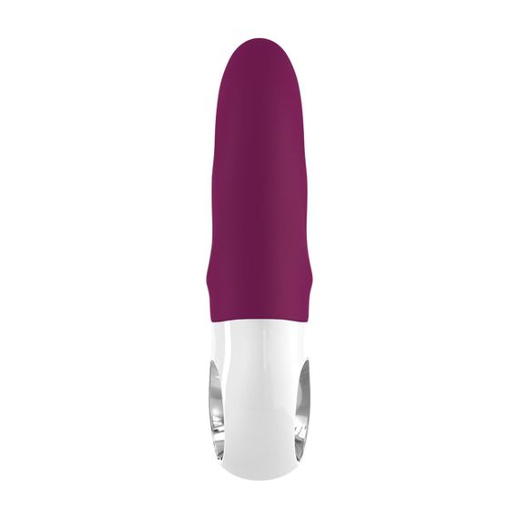 Вібратор-кролик Fun Factory MISS BI grape/white, 2 незалежні мотори, діаметр 4,2 см Sex Aura | Зображення 4