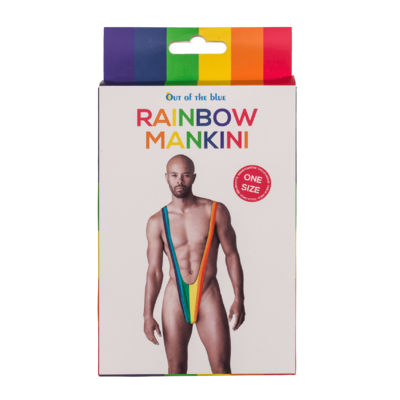 Чоловічі стрінги - Rainbow Mankini One Size | Зображення 2