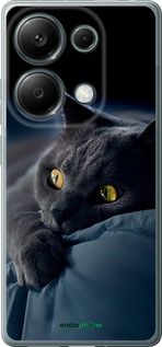 Чохол на Xiaomi Redmi Note 13 Pro 4G Димчастий кіт "825u-3653-2448"