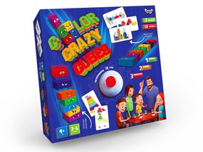 Развивающая настольная игра "Color Crazy Cubes" CCC-02-01U Danko Toys (4823102809540)