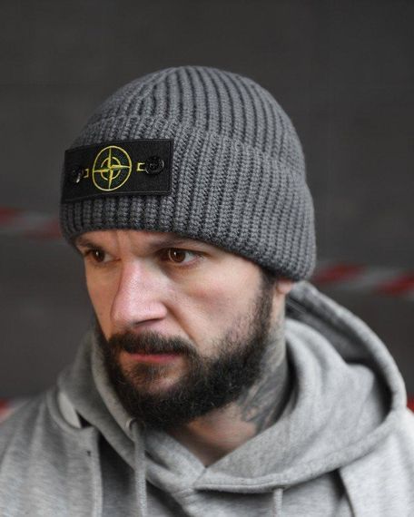 Шапка stone island graffit ВТ4725 | Зображення 1