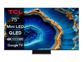 Телевізор 75&quot; TCL MiniLED 4K 144Hz Smart Google TV Titan ONKYO sound 75MQLED80