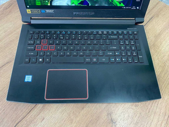 Ноутбук Predator PH315-51 15.6"FHD/IPS/144Hz/i7 8750H/16/SSD256+HDD2Tb/GTX1060 | Зображення 6