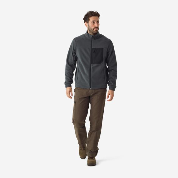 Флісова кофта 500 для полювання сіра - 2XL | Зображення 1