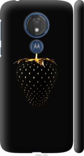 Чохол на Motorola Moto G7 Power Чорна полуниця "3585m-1657-24368"