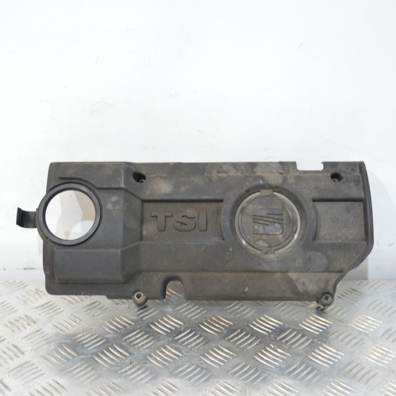 Накладка двигуна декоративна 1.4 TSI Seat Leon II 2005-2012 Кришка захист мотору Сеат Леон 2 03C103925AB