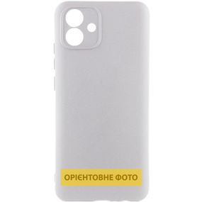 Чехол TPU GETMAN Liquid Silk Full Camera для Samsung Galaxy A17 5G Белый / White Бордовий / Marsala Сірий / Lavender