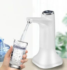 Помпа для води електрична із сенсорним керуванням Біла