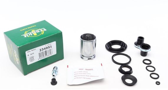 Ремкомплект суппорта заднего Opel Astra 98-09 d=34mm  Bosch  +поршень с механизмом  234951