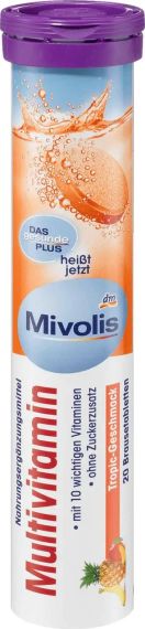 "Мультивітамін" Вітаміни Міволіс водорозчинні (без цукру) Mivolis
