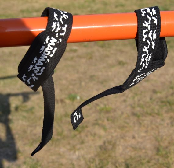 Лямки для тяги Мадмакс Camo Power Wrist Straps Camo/White | Зображення 8