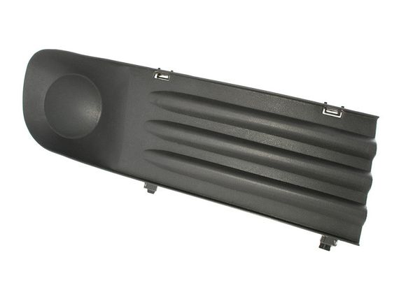 VW Transporter T5 (03-09) права заглушка сіра в передній бампер без отвору під галогенки, Фольцваген Транспортер Т5