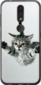 Чехол на Nokia 4.2 Летящий котёнок "2322u-1680-17620"