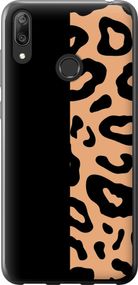 Чехол на Huawei Y7 2019 Пятна леопарда "4269u-1638-17620"