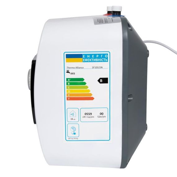 Водонагрівач електричний Thermo Alliance 10 л під мийку вертикальний, мокрий ТЕН 1,5 кВт SF10S15N | Зображення 7
