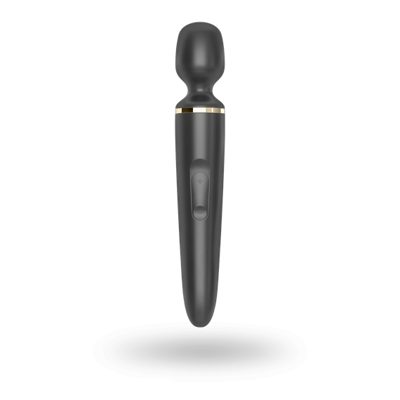 Вибромассажер Satisfyer Wand-er Woman (Black/Gold), водонепроницаемый, мощный, размер XXL | Зображення 4