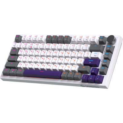 Клавиатура GamePro Genesis Warden MK160P Outemu Swithes USB White-Grey (MK160P) | Зображення 7