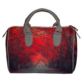 Сумка бочка Barrel Яркая осень 28x18x17 см (SB_15D034_SE)