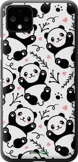 Чохол на Google Pixel 4 XL Панди "4318u-1754-2448"