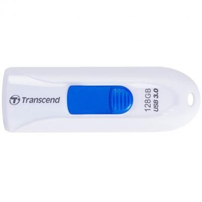 USB флеш накопичувач Transcend 128GB JetFlash 790 White USB 3.0 (TS128GJF790W) (TS128GJF790W)