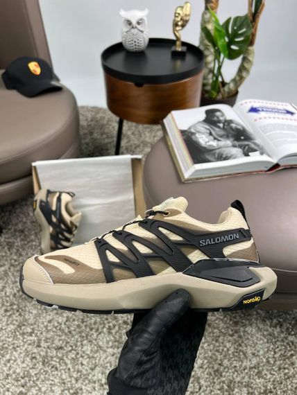 Чоловічі кросівки Salomon XT Pu_Re Advanced Beige Black , В'єтнам 42 26.5 | Зображення 5