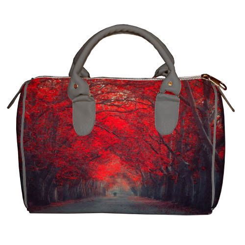 Сумка бочка Barrel Яркая осень 28x18x17 см (SB_15D034_SE)