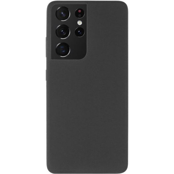 Чохол Silicone Cover Ummi Lakshmi (AA) для Samsung Galaxy S21 Ultra Чорний / Black | Зображення 1