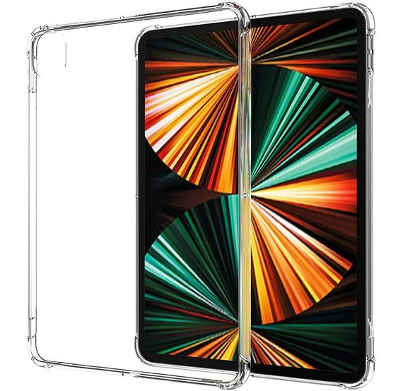 Силиконовый чехол бампер Primolux Silicone для планшета Apple iPad Pro 12.9" 2020 / 2021 / 2022 - Clear | Зображення 2
